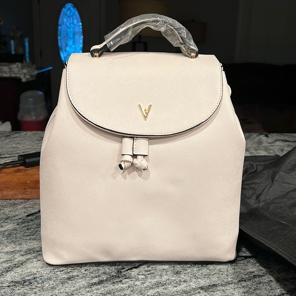 Vanessa Williams Off-White backpack purse